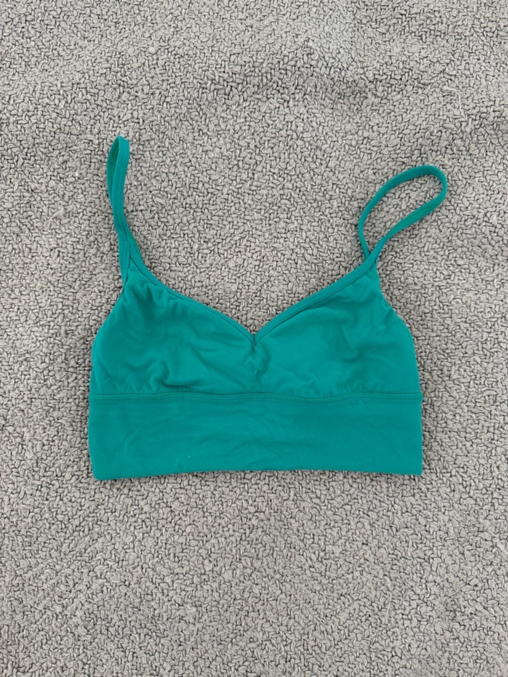 lululemon athletica Teal Lightweight Strappy Sports Bra size 4